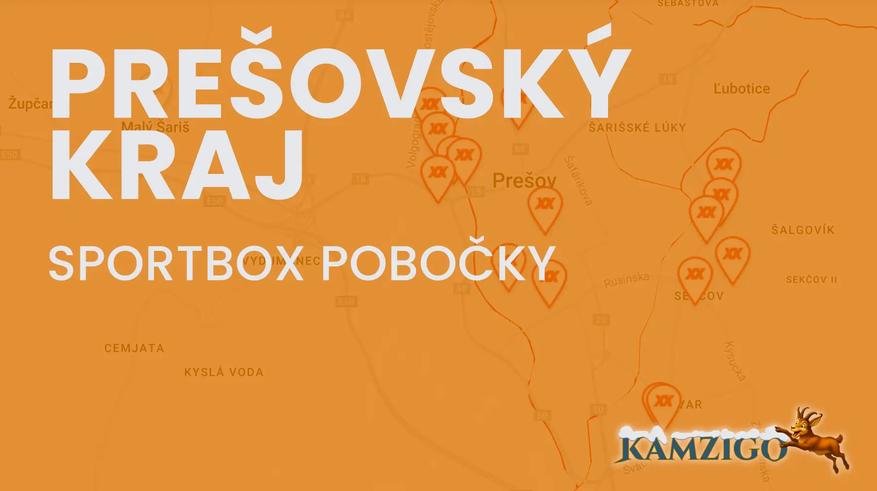 DOXXbet pobočky Prešovský kraj