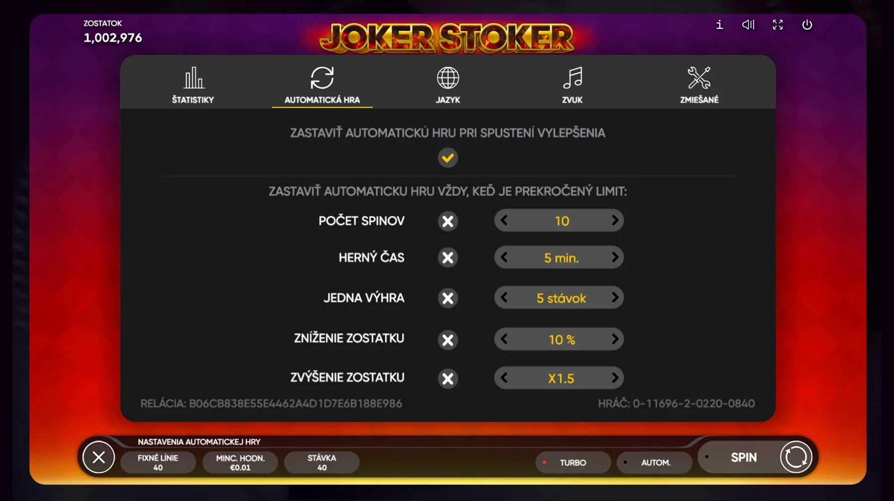 NV casino bonus 80 free spinov s vkladom