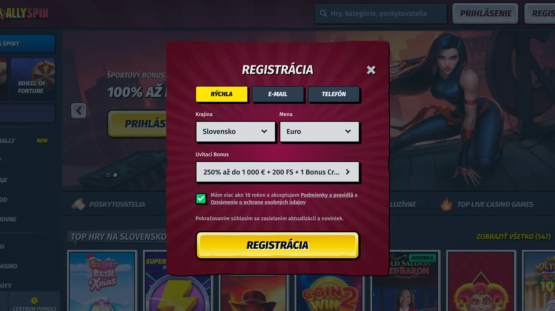 AllySpin Casino