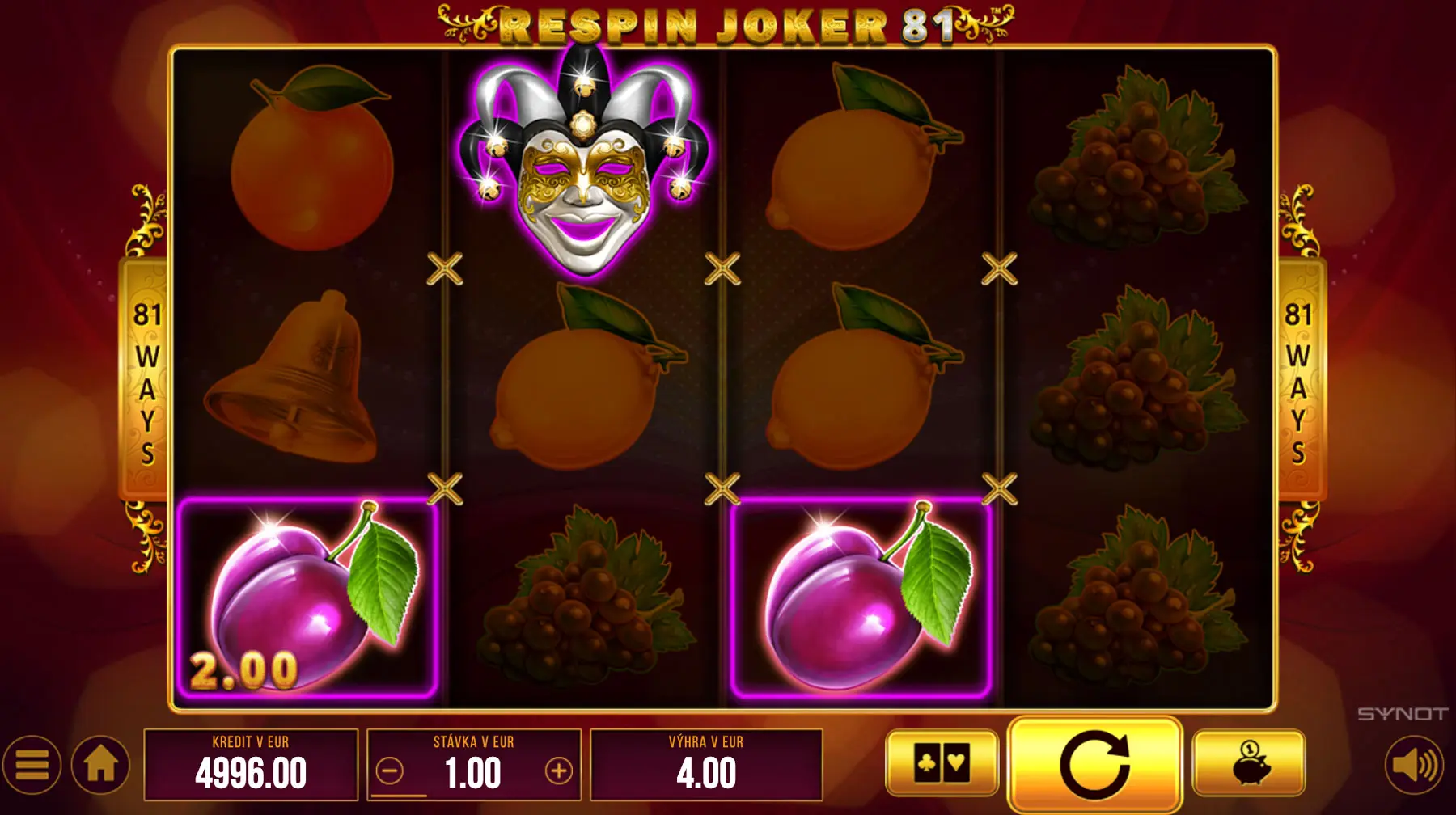 Respin Joker 81