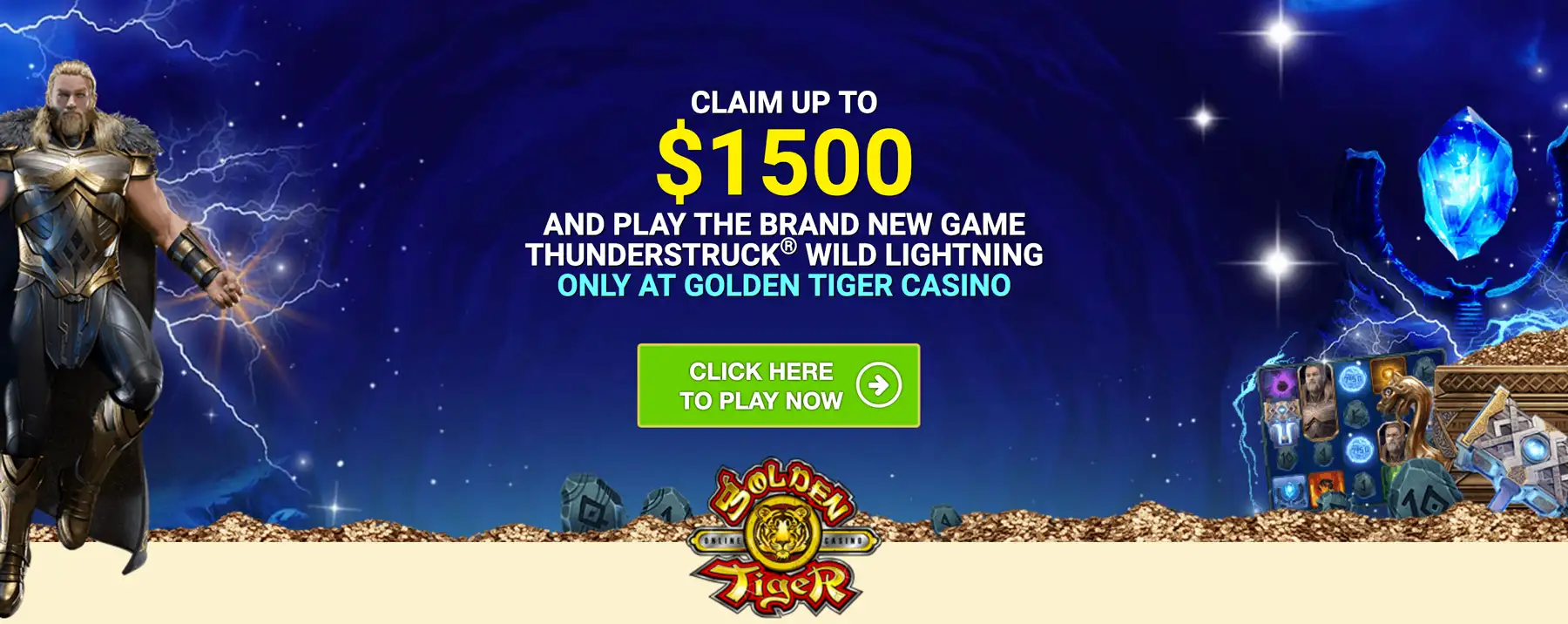 Golden tiger casino bonus