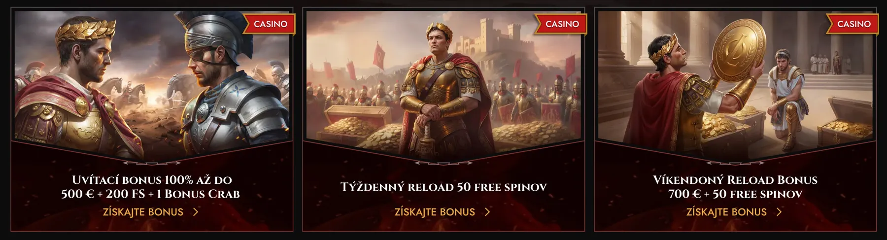 Legiano Casino bonus