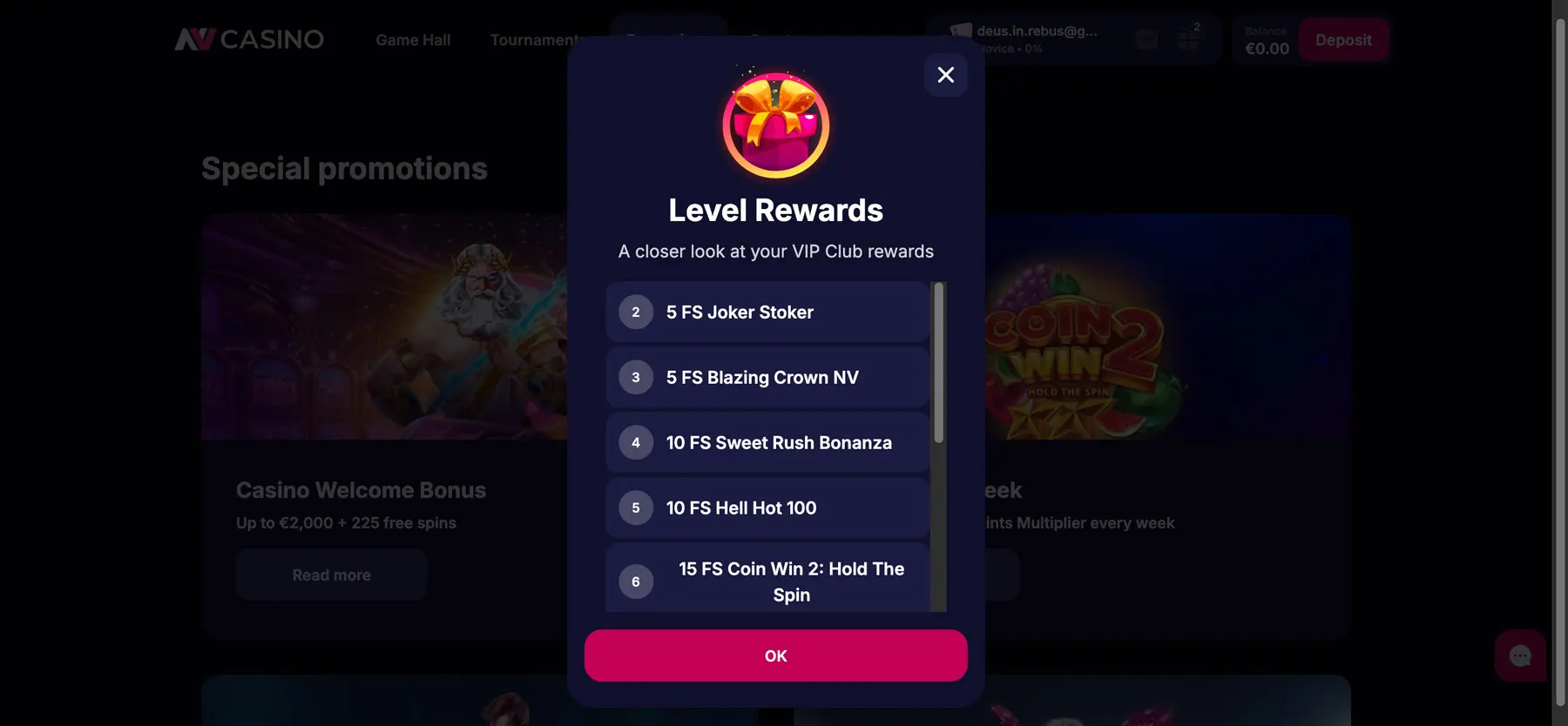 NV Casino VIP