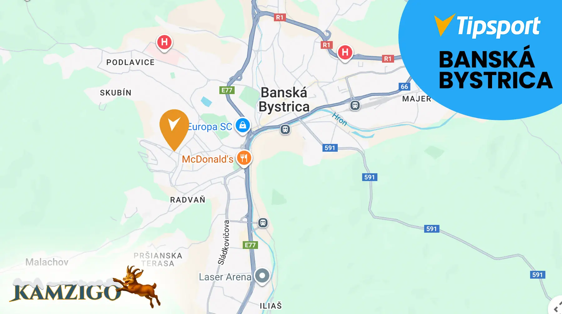 Tipsport pobočky Banská Bystrica