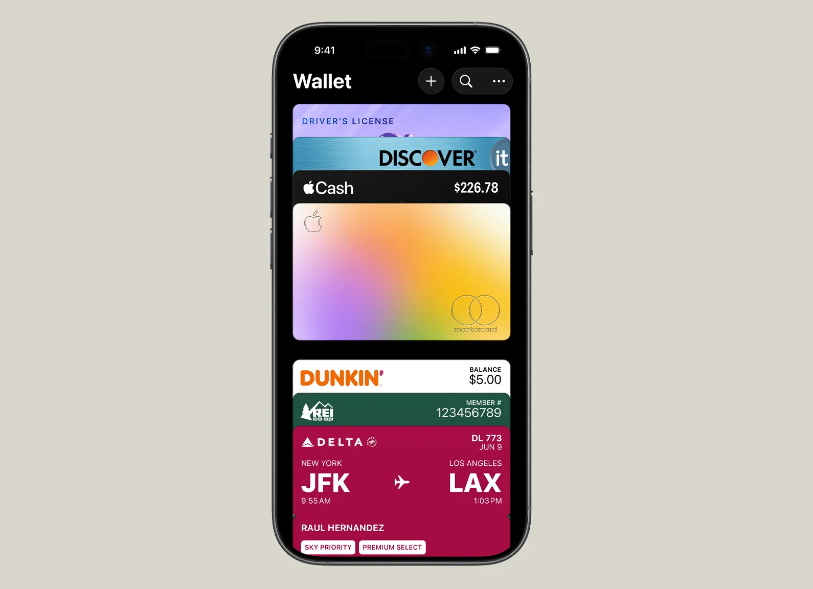 Apple wallet