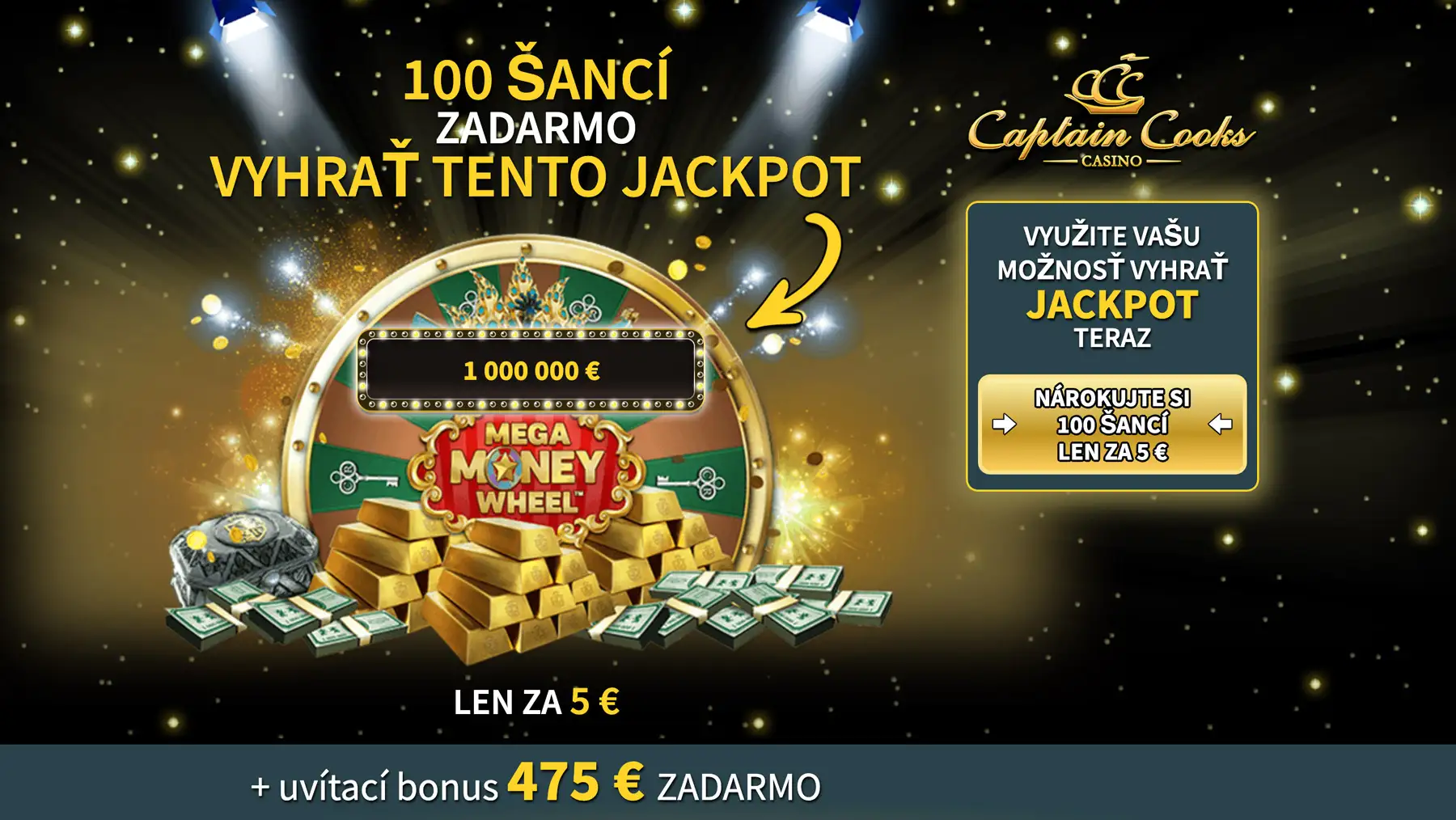 Captain Casino bonus