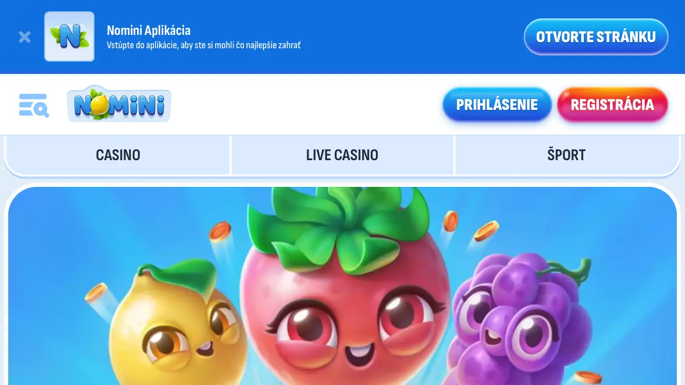 Nomini casino app