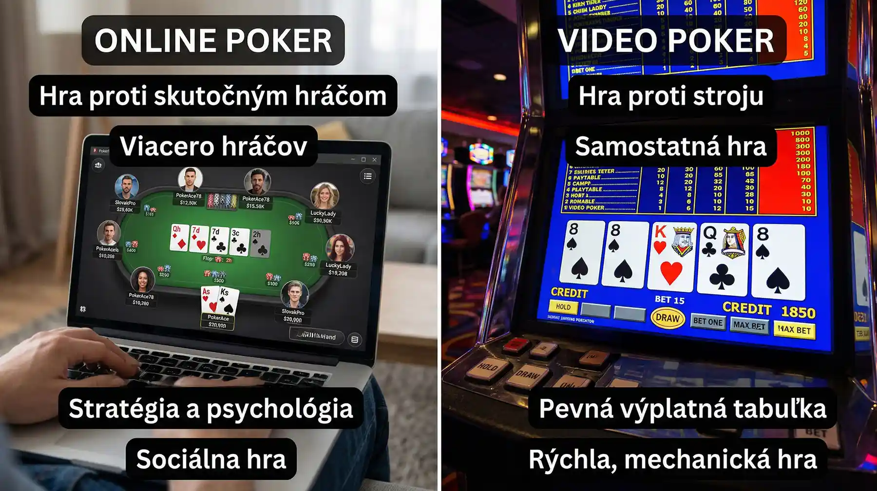 Poker online o peniaze