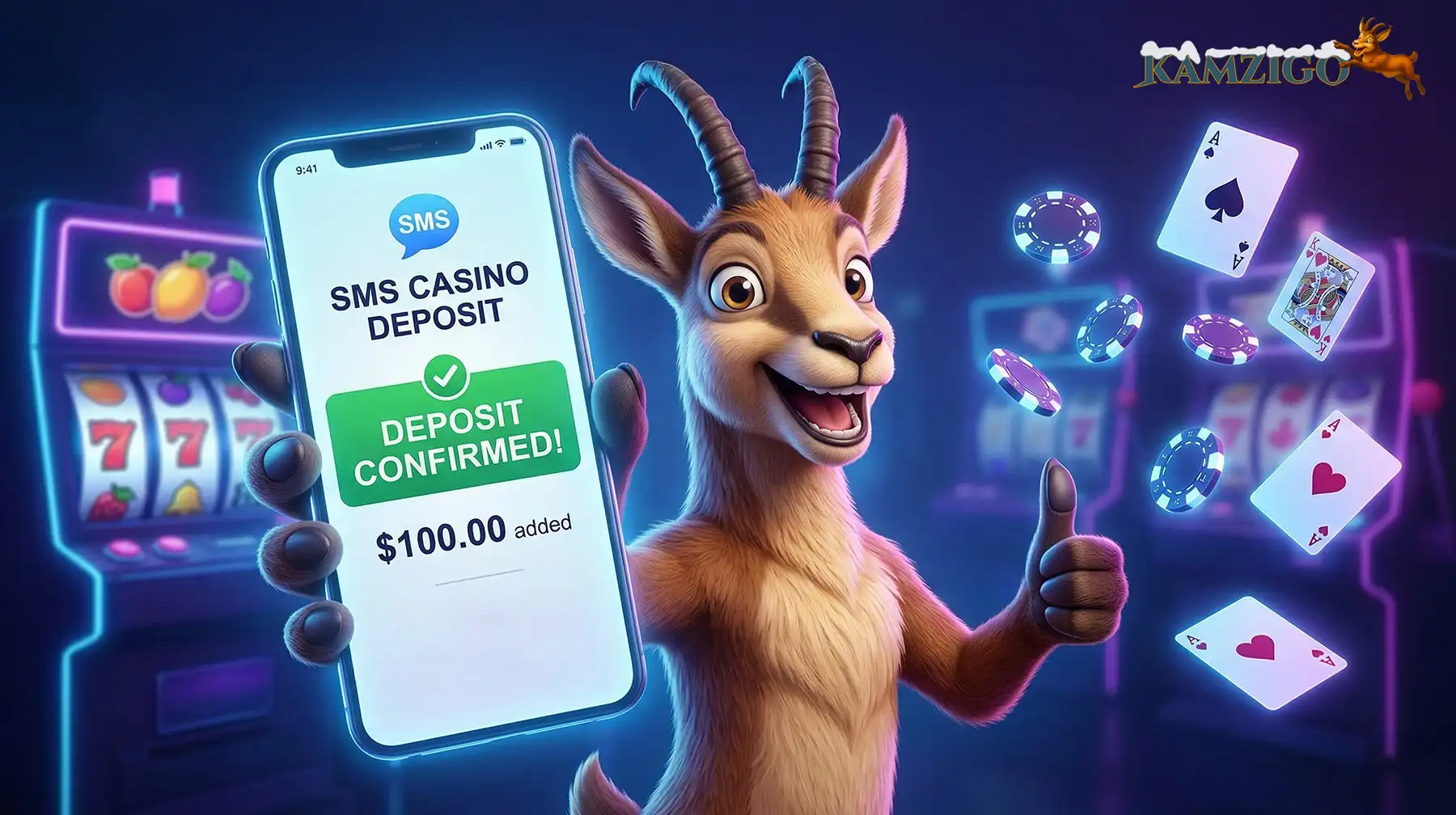 SMS casino sk