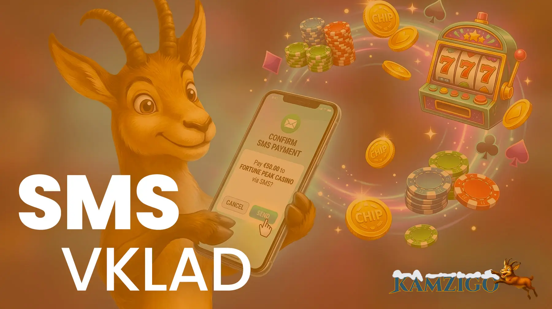 SMS vklad
