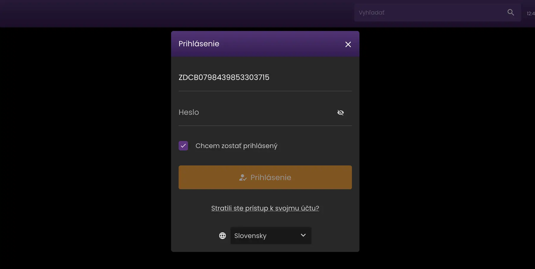 Zodiac casino prihlásenie