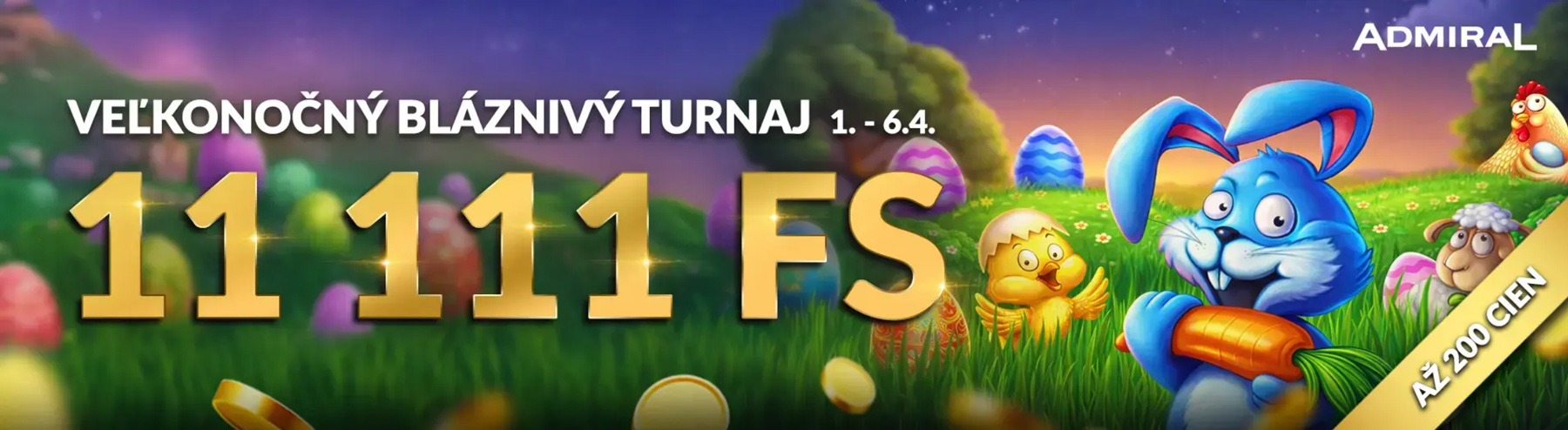 Promo kód Admiral a turnaje