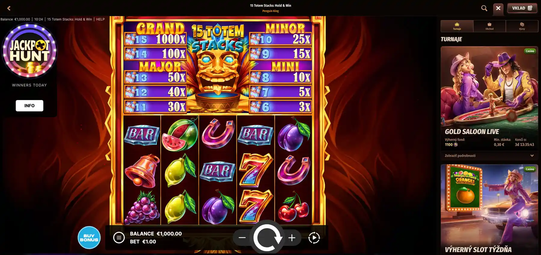 Westace casino jackpot