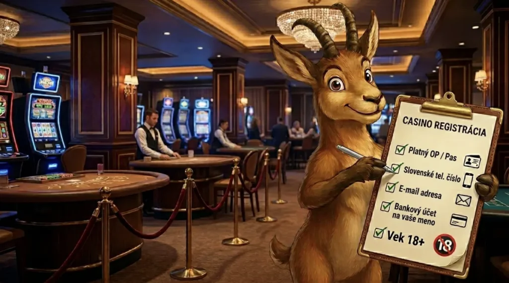 čo si pripraviť pred casino registráciou