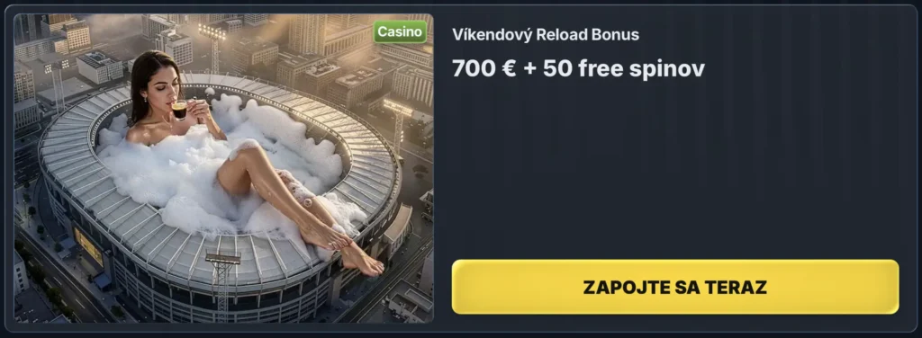 víkendový reload bonus v BetRepublic Casino